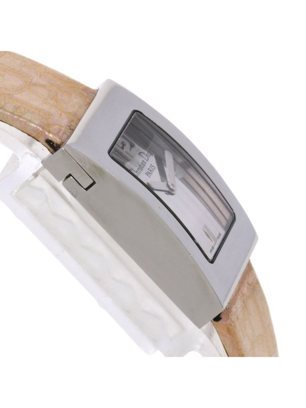 Dior Christian Maris Watch SS Leather - Picture 6 of 15